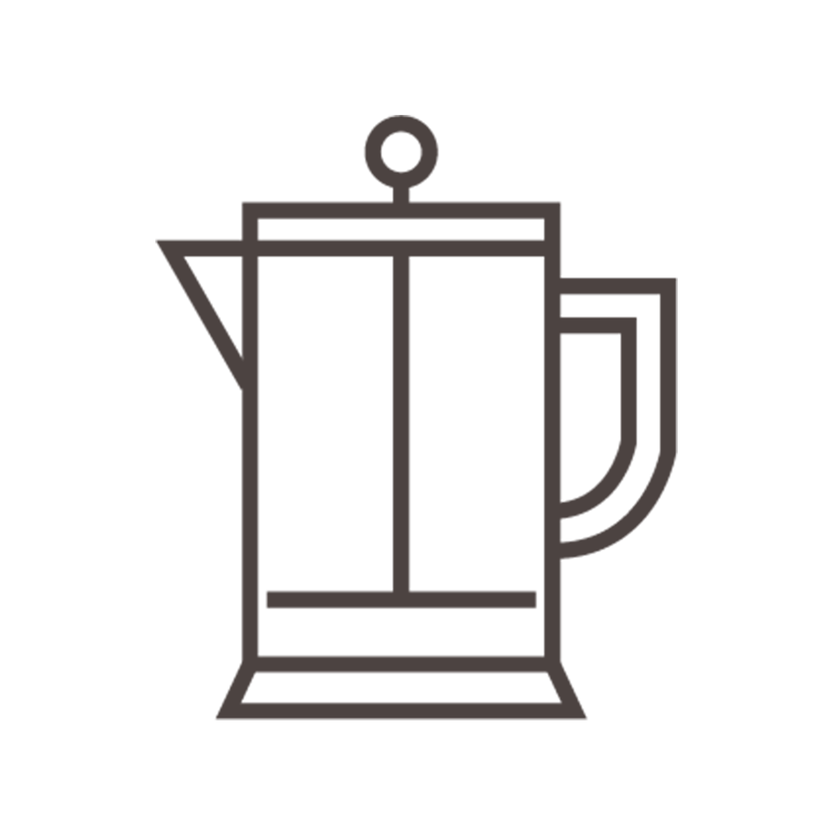 French Press immersion brewing
